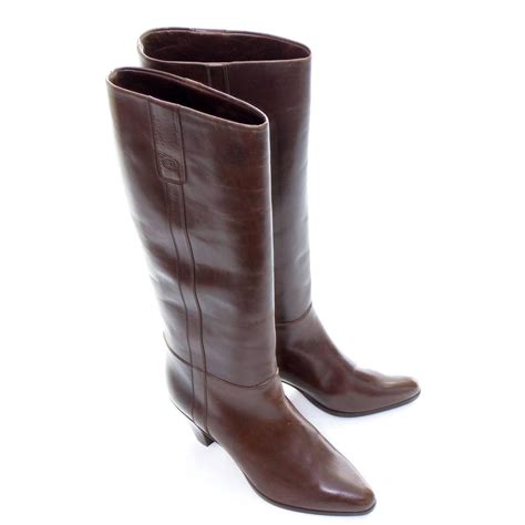 leather vintage gucci boots|gucci leather boots for women.